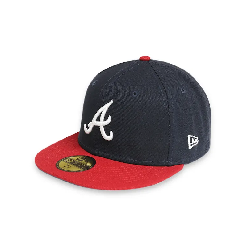 [60243505] Atlanta Braves 98 WS "POP SWEAT" Navy 59FIFTY Men's Fitted Hat
