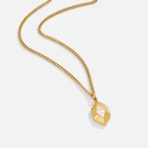 Aliyah White Crystal Necklace