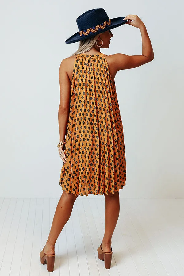 Amazing Style Pleated Dress