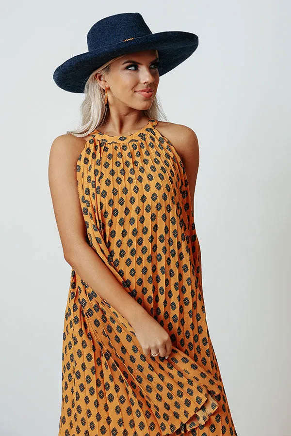 Amazing Style Pleated Dress