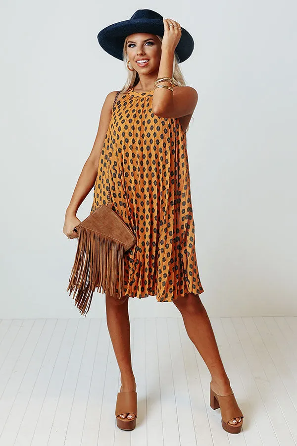 Amazing Style Pleated Dress