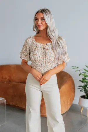 Anaya Floral Top