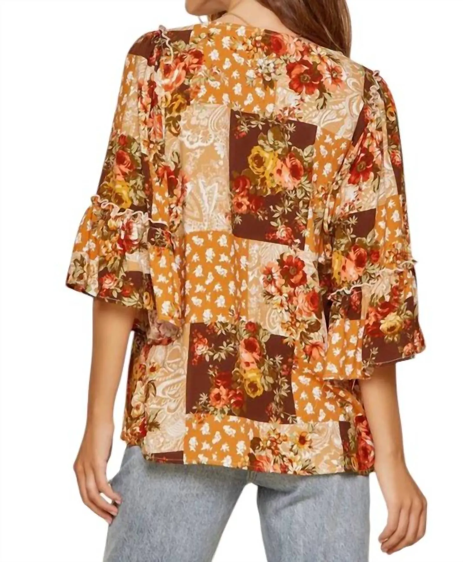 Andree By Unit - Take Me Away Floral Blouse