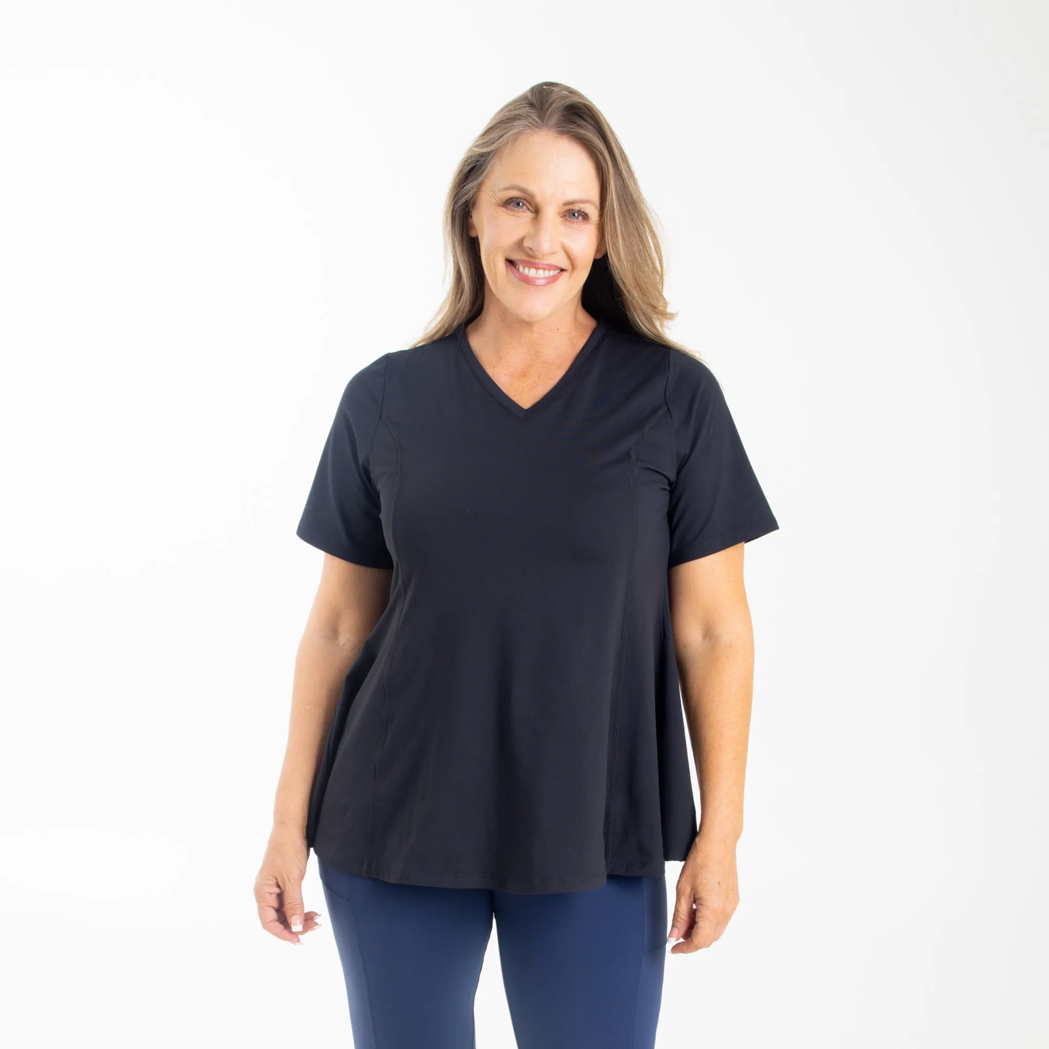 Anti-Muffin-Top Flowy Tee (Secret Offer)