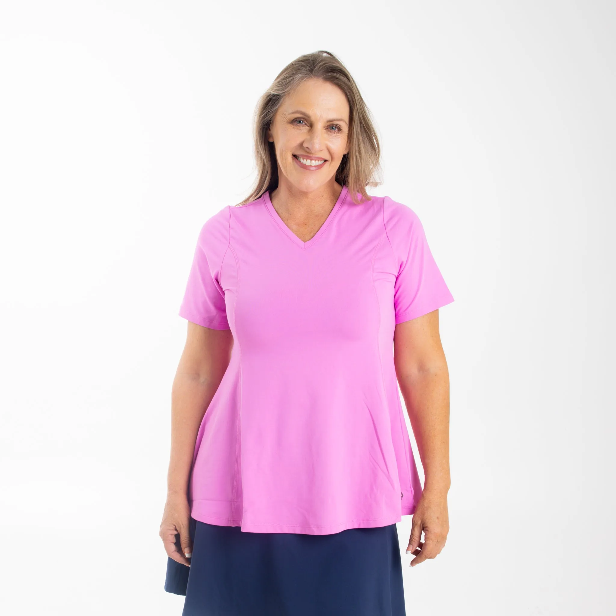 Anti-Muffin-Top Flowy Tee (Secret Offer)