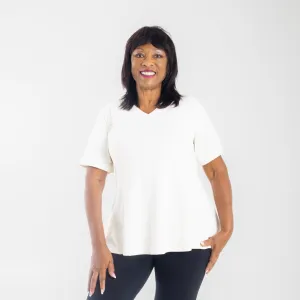 Anti-Muffin-Top Flowy Tee (Secret Offer)