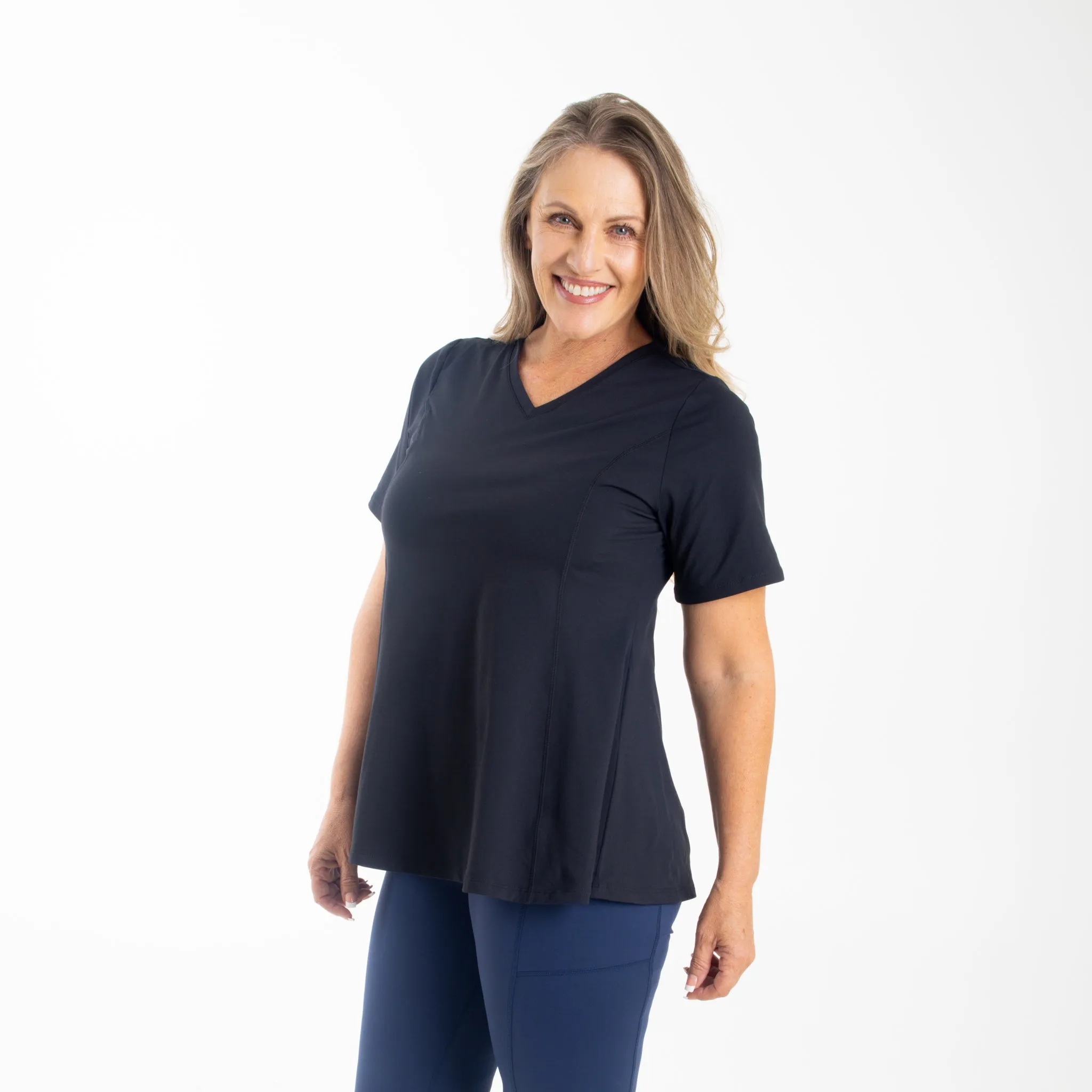 Anti-Muffin-Top Flowy Tee (Secret Offer)