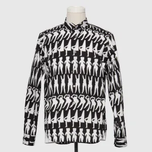 BLACK Comme des Garçons Graphic Shirt (Black)