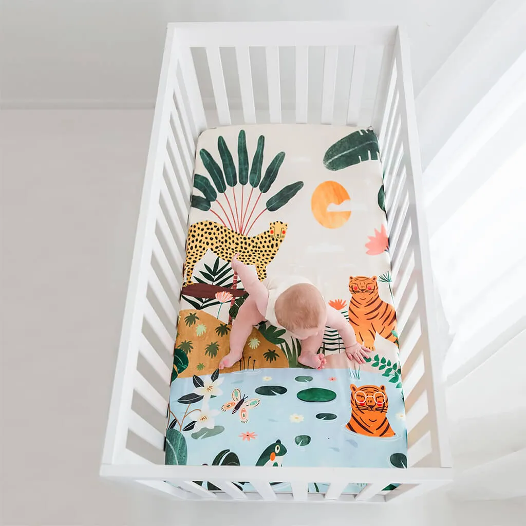 Crib Sheet In The Jungle