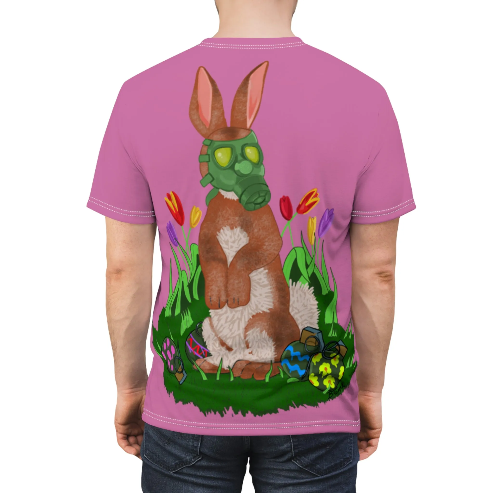 Easter Bunny 2023 Unisex AOP Cut & Sew Tee