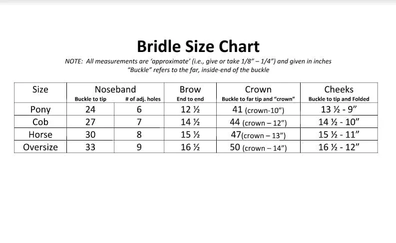 Edgewood Fancy Stitched Raised Padded Browband - 1/2"