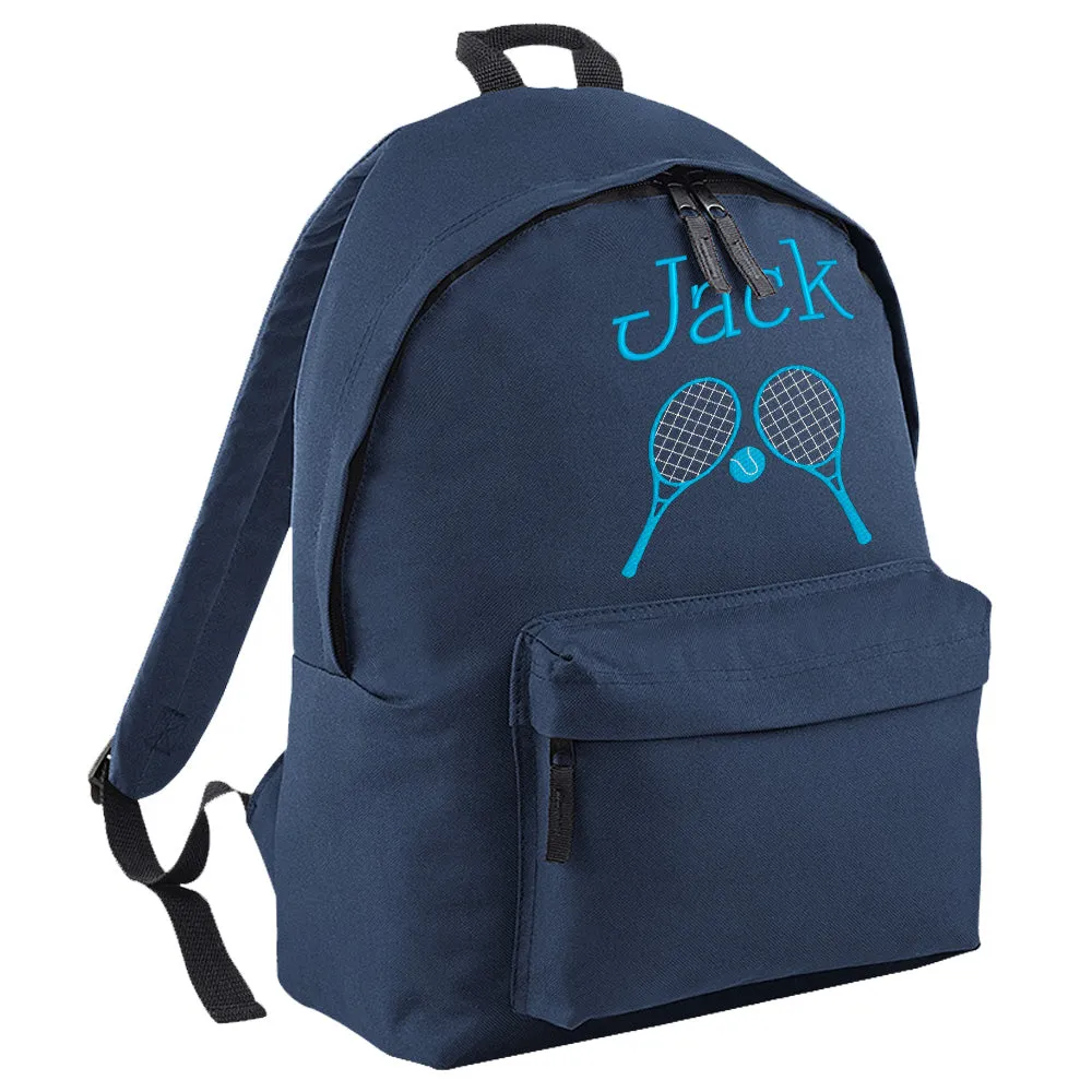 Embroidered Rucksack - Tennis