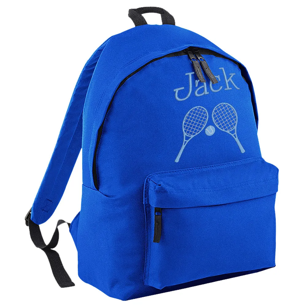 Embroidered Rucksack - Tennis
