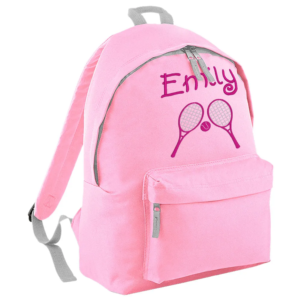 Embroidered Rucksack - Tennis