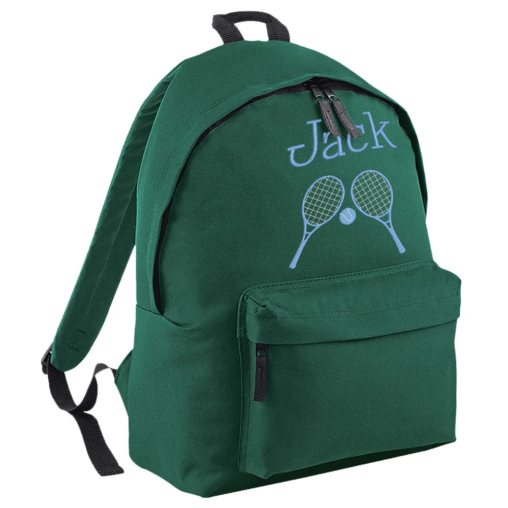 Embroidered Rucksack - Tennis