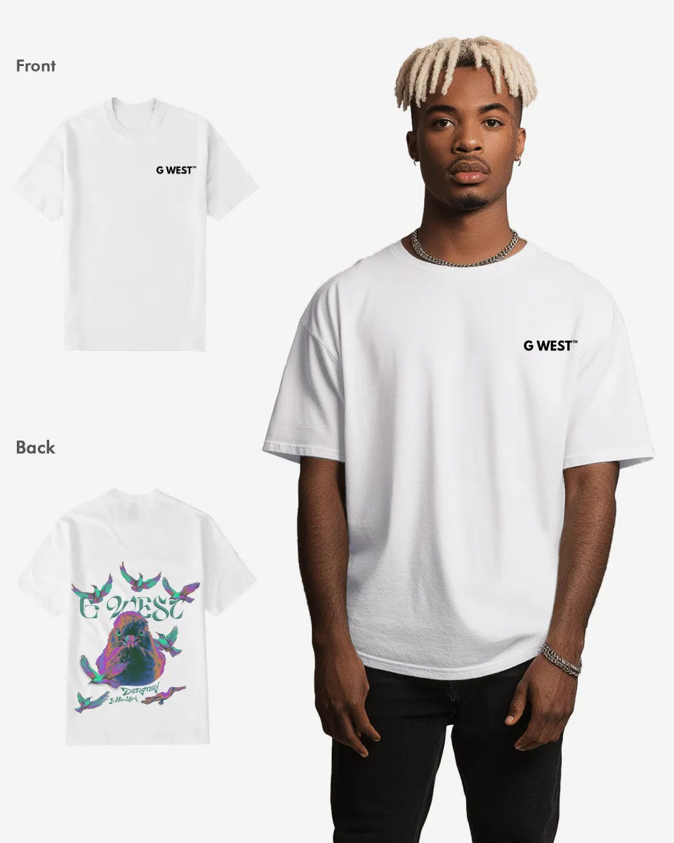 G West Regular Fit Iridescent Pigeon