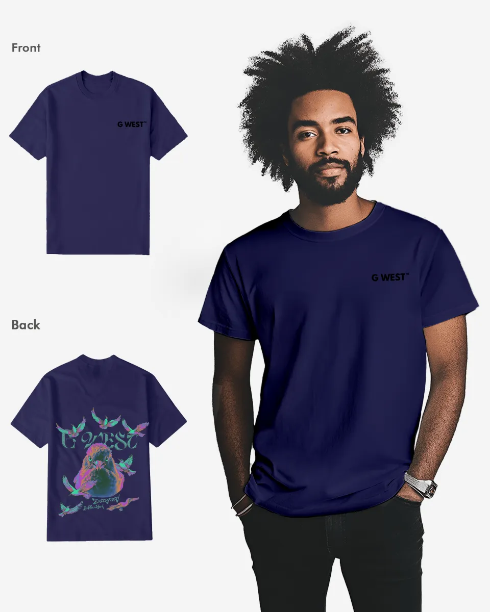 G West Regular Fit Iridescent Pigeon