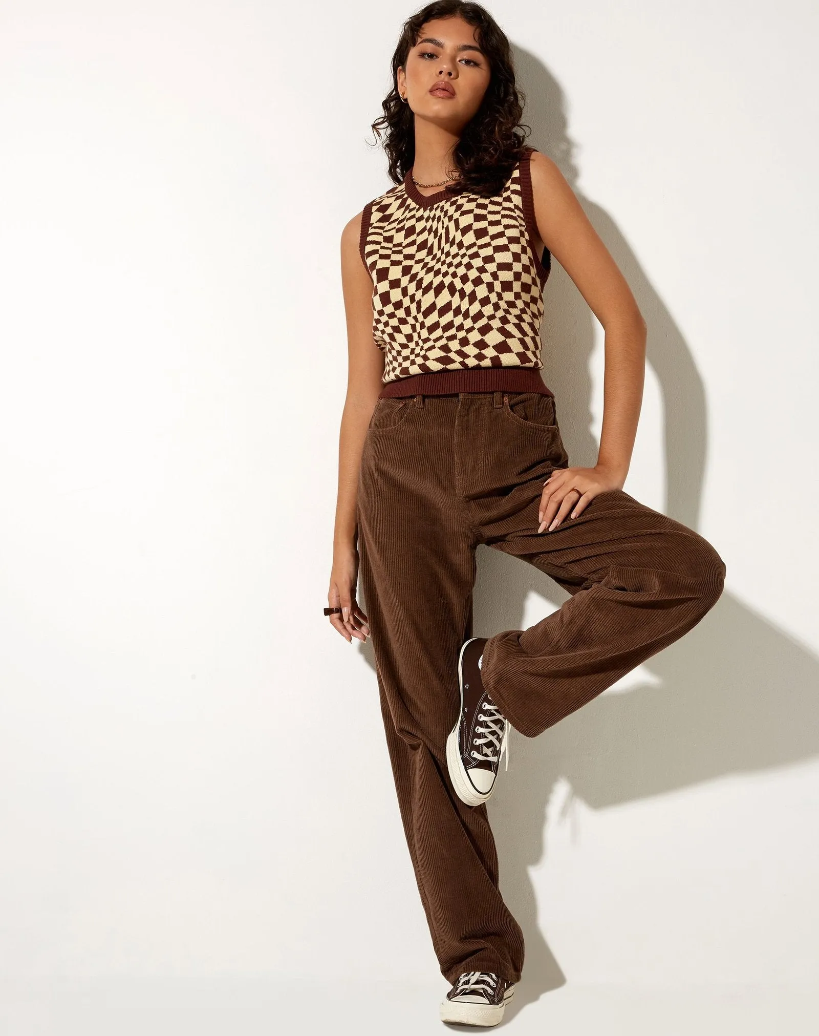 Gaira Sweater Vest by Motel Rocks