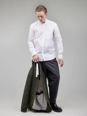 Mandarin Collar Regular Fit