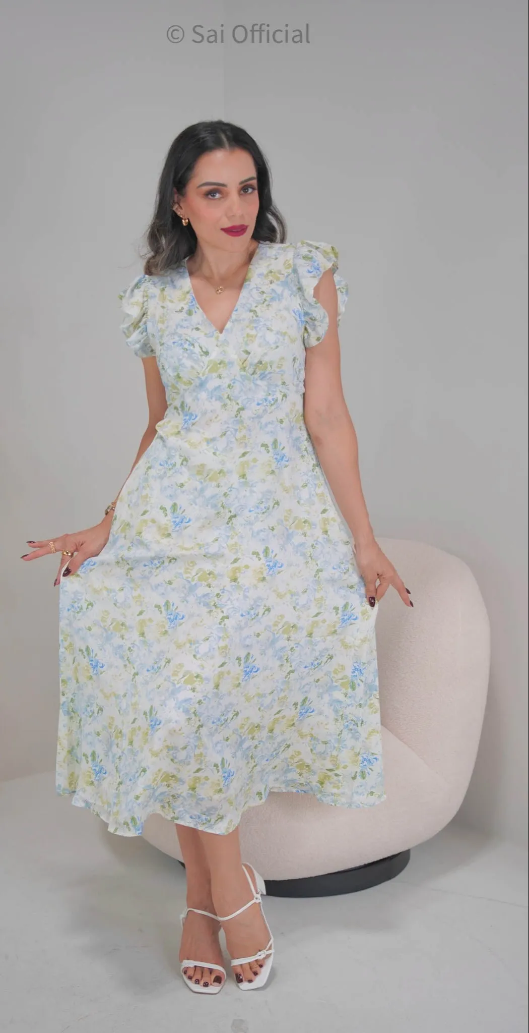Mid Floral Dress