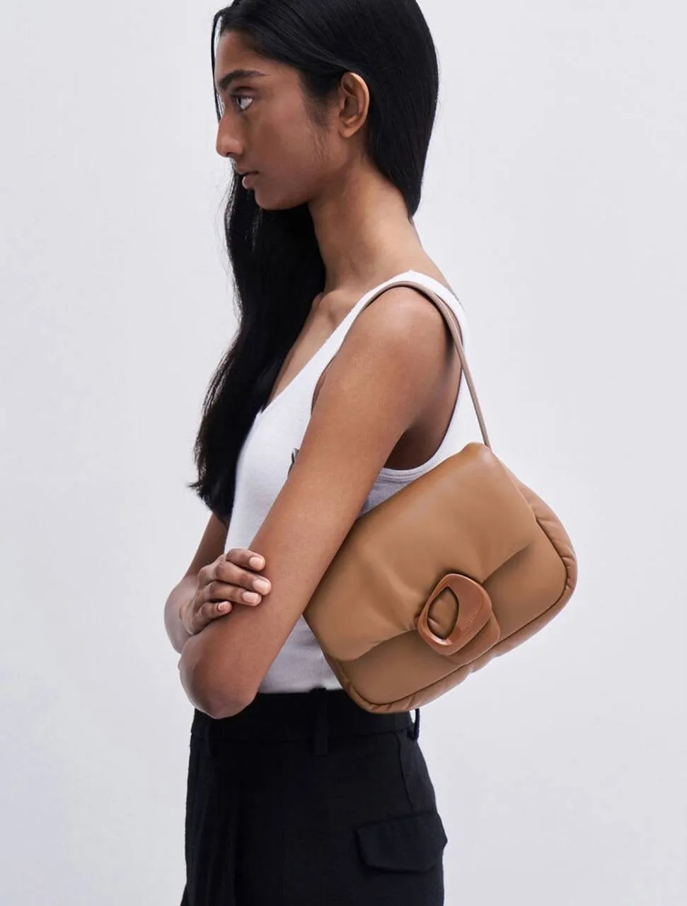 Moore Padded Shoulder Bag