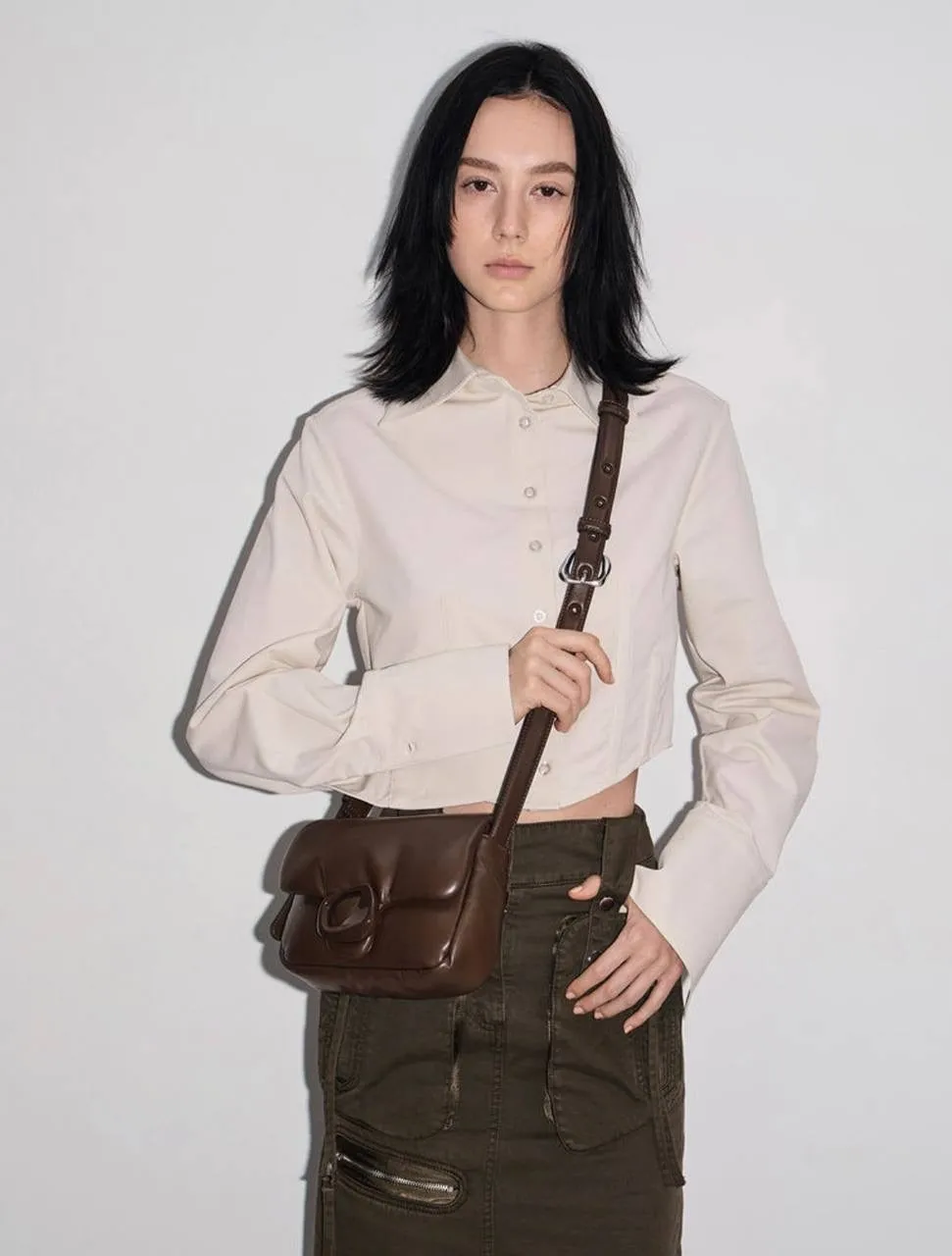 Moore Padded Shoulder Bag