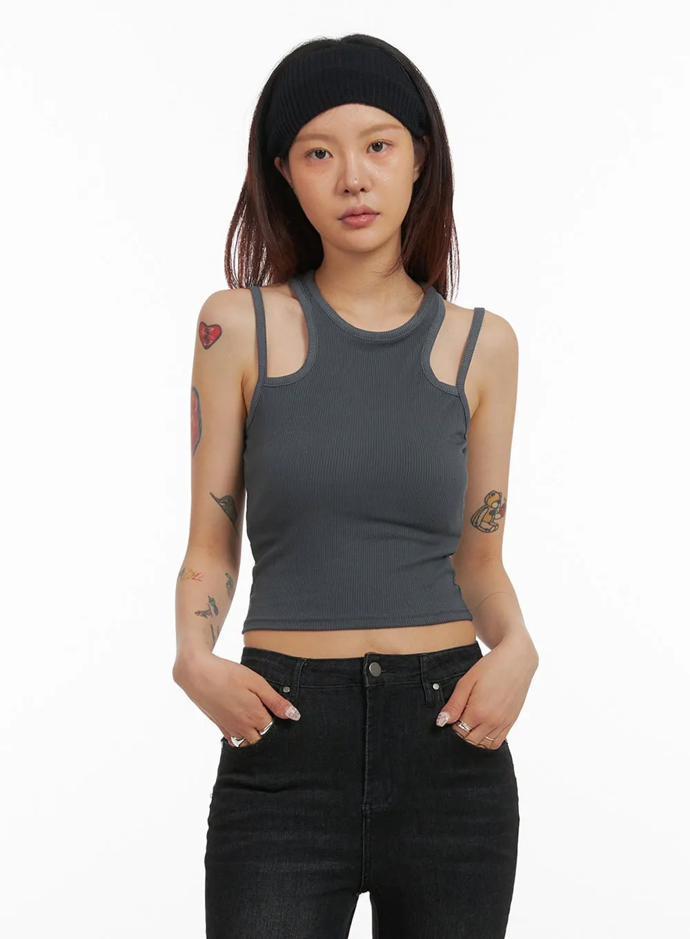 Slim Crop Tank Top IY410