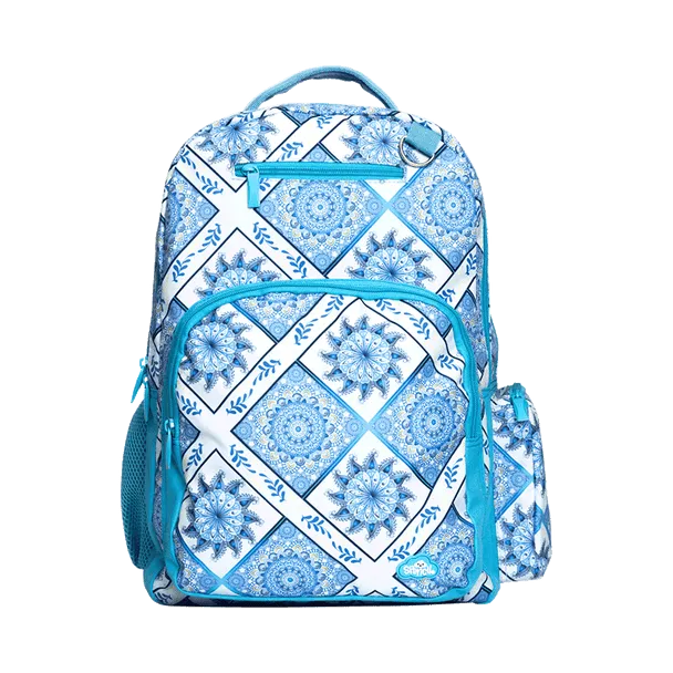Spencil Big Kids Backpack - Boho Blue