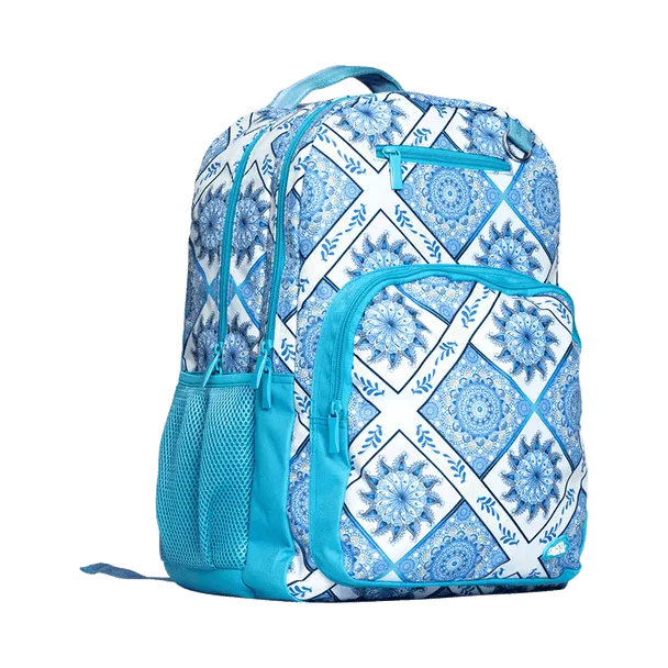 Spencil Big Kids Backpack - Boho Blue