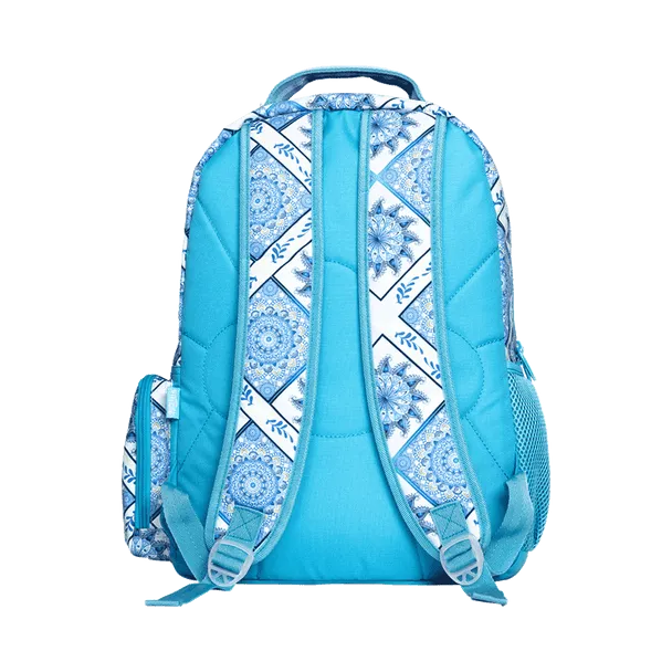 Spencil Big Kids Backpack - Boho Blue