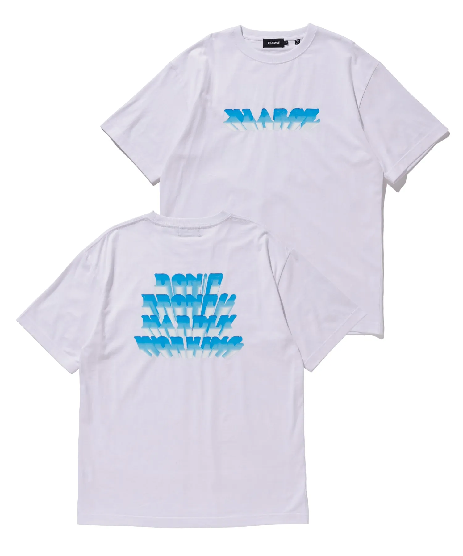 S/S TEE GRADATION 3D LOGO