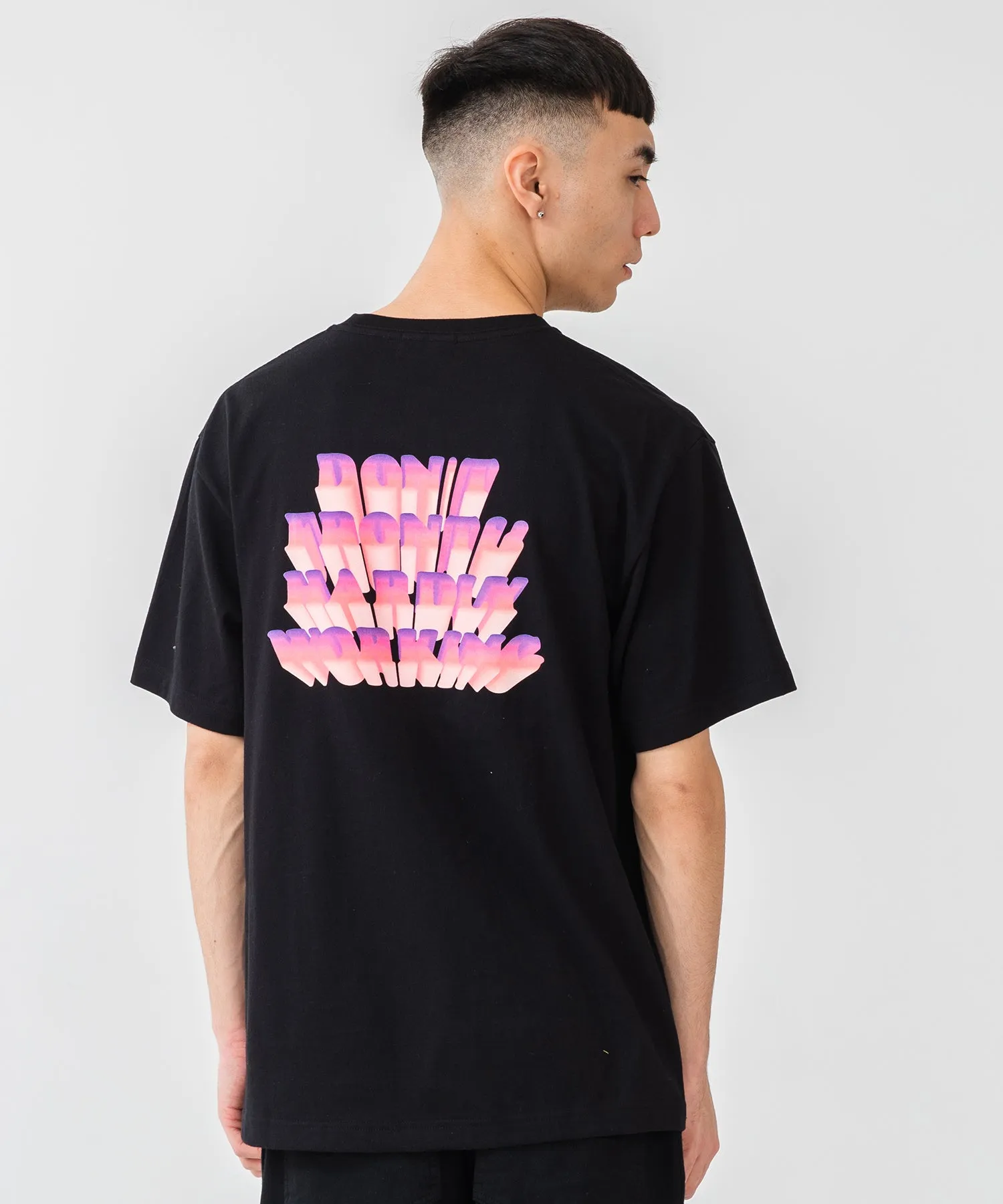 S/S TEE GRADATION 3D LOGO