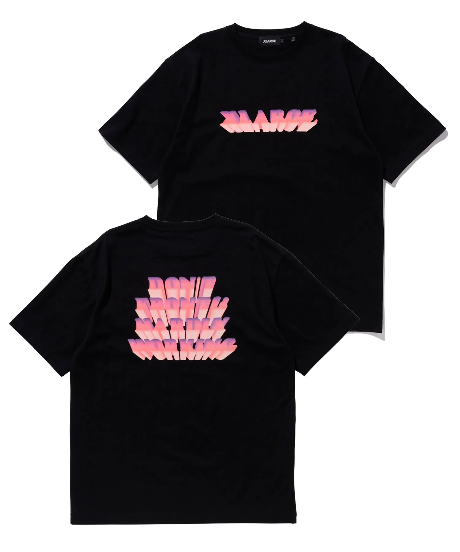S/S TEE GRADATION 3D LOGO