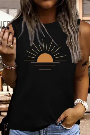 Sunshine Round Neck Tank