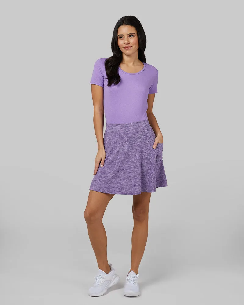 WOMEN'S FLOWY KNIT SKORT